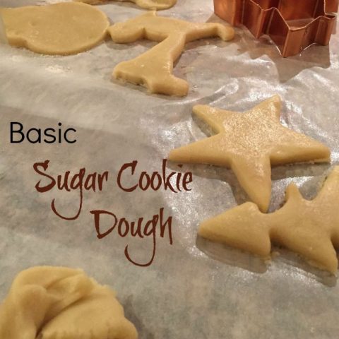 Basic Sugar Cookie Dough