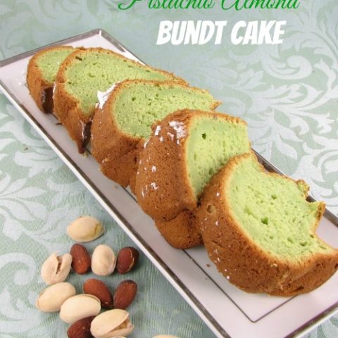 Easy Pistachio and Almond Cake Recipe