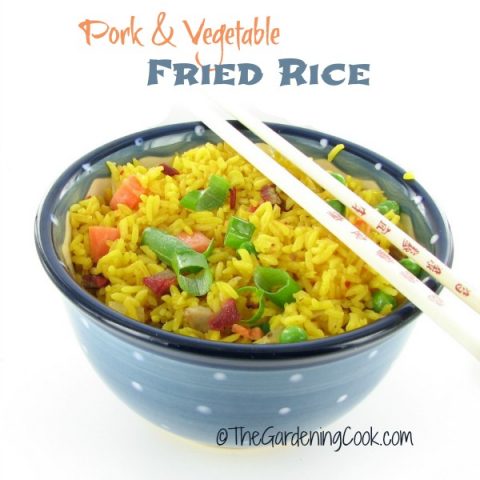 Pork and Vegetable Fried Rice