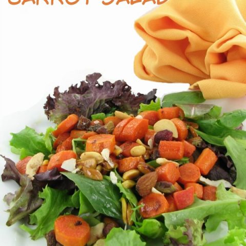 Roasted Carrot Salad - Healthy Gluten Free Side Dish