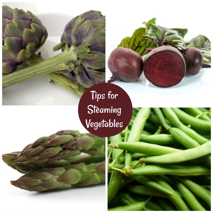Get some tips for steaming vegetables along with cooking times