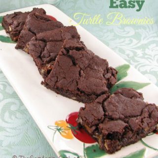 Easy Turtle Brownies