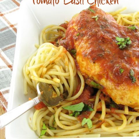 Tuscan Inspired Tomato Basil Chicken