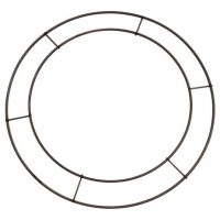 12 Inch Wreath Form, Double Rail Wreath Form, Can be Used For Double Faced Wreaths