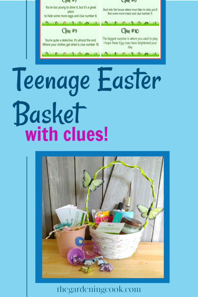 Easter Egg Hunt Clues for an Older Child Teenage Easter Basket Fun