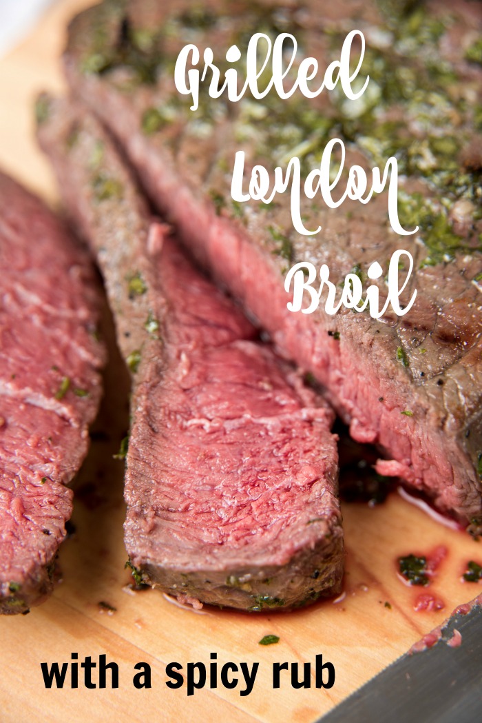 grilled london broil - easy outdoor grill recipes
