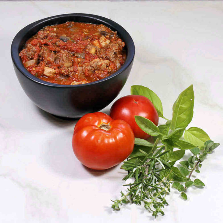 Meaty Spaghetti Sauce with Pork and Beef Homemade Pasta Sauce