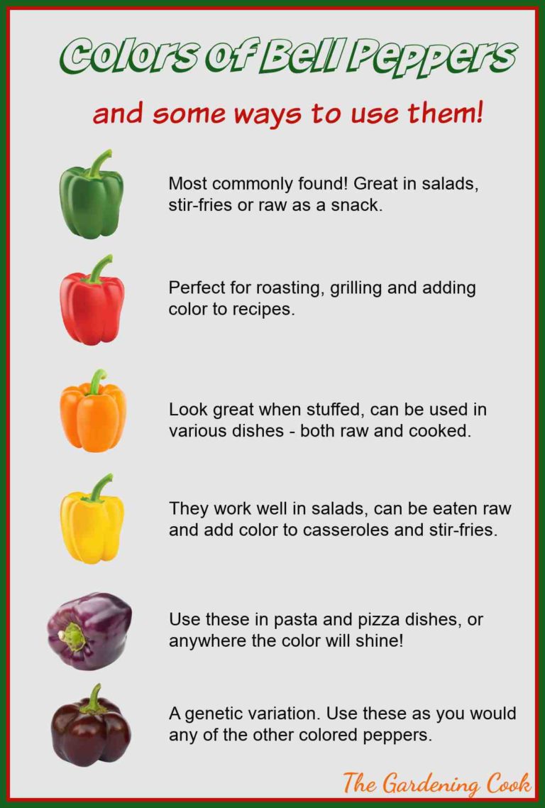 Bell Pepper Colors Why Wont My Green Peppers Turn Red?