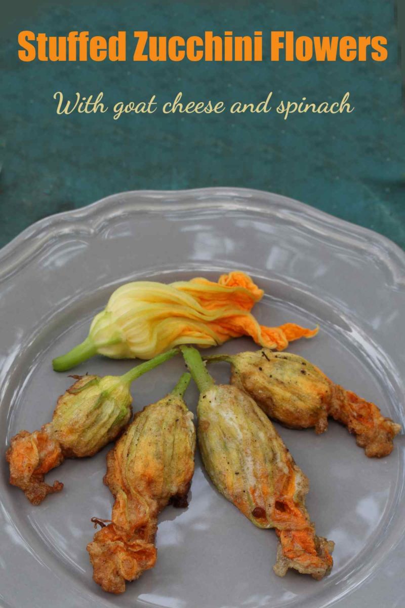 Stuffed Zucchini Flowers Recipe Fried Squash Blossoms